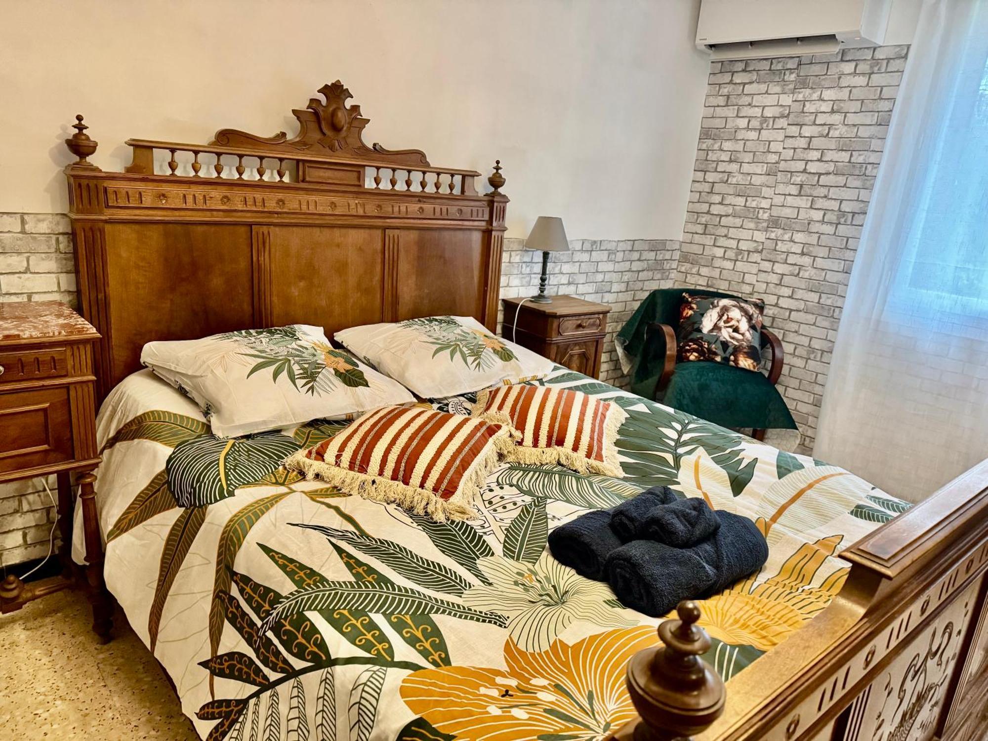 Appartement F3 De 60 M² Au Rez De Chaussee D'Une Villa Vezenobres Zewnętrze zdjęcie